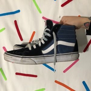 Sk8 High Worn in Vans